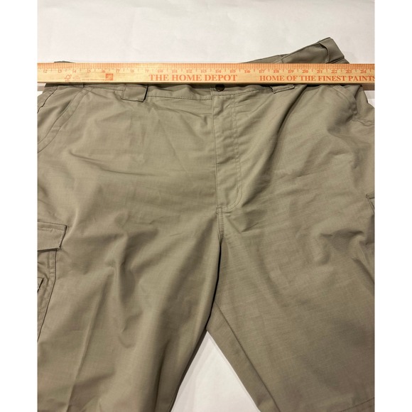 Tru-Spec Mens Cargo Ripstop Pants Tactical Outdoor Work Utility Khaki Size 42 - Picture 1 of 7